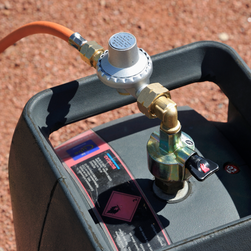 Adaptateur 513 pour Bouteille de gaz compatible avec désherbeur