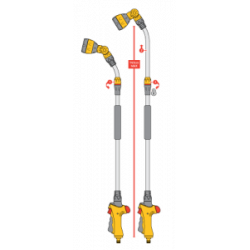 Lance télescopique d’arrosage Plus 140 - HOZELOCK