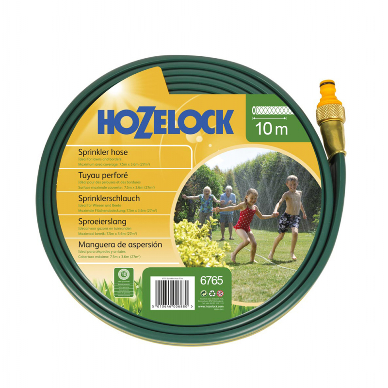 HOZELOCK - Tuyau Poreux 25 M : Tuyau Micro-Poreux pour un Arrosage Économe,  Sans Gaspillage d'Eau. Idéal pour des Plate-Bandes, Jardins Potagers et