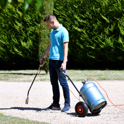 Chariot 2 roues pour bouteille de gaz - HOZELOCK