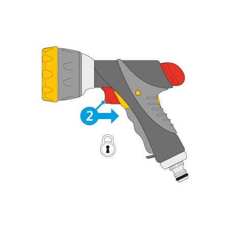 Pistolet d'arrosage Multi Spray gamme PRO - HOZELOCK