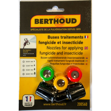 Kit de buses turbulence pour pulvérisateur - BERTHOUD