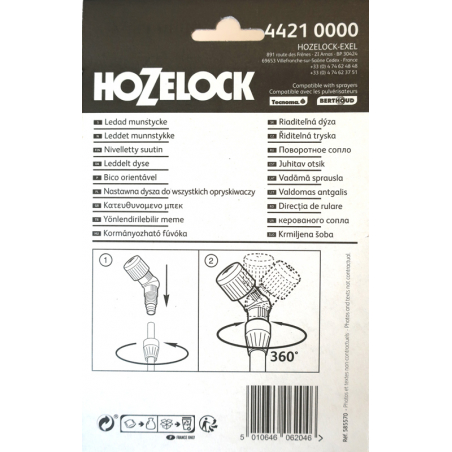 Buse orientable rotative pour pulvérisateur - HOZELOCK