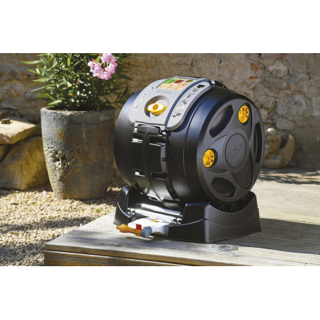 Composteur de jardin rotatif EASYMIX 2en1 - HOZELOCK