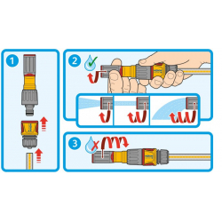 Lance d'arrosage 3 en 1 - HOZELOCK