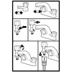 Raccord d'arrosage pour robinet intérieur - HOZELOCK