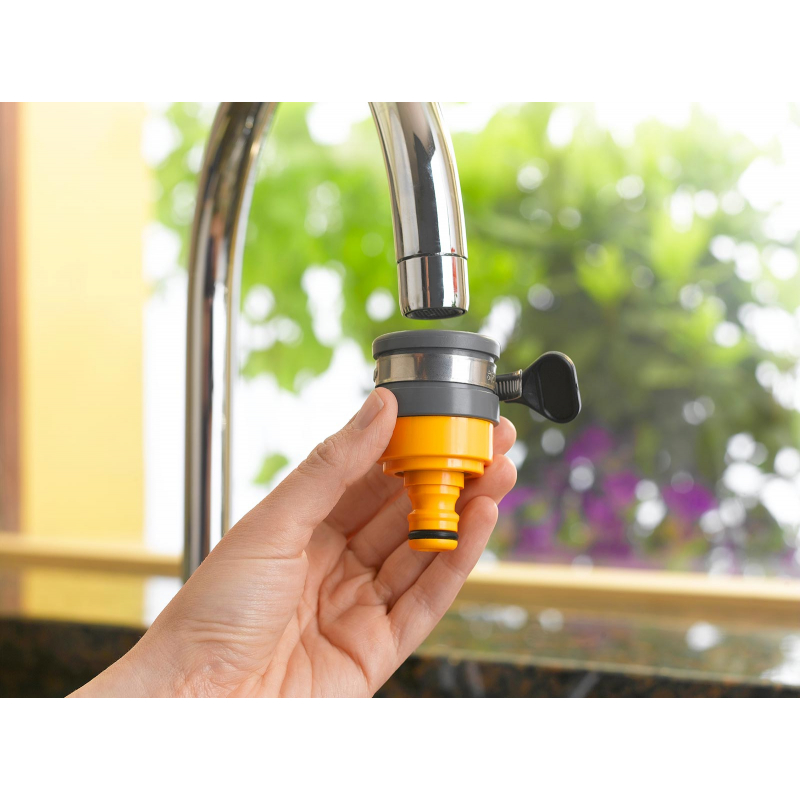 Raccord de robinet - Zinaps 2 Pack Connecteur de robinet de tuyau  d'arrosage en