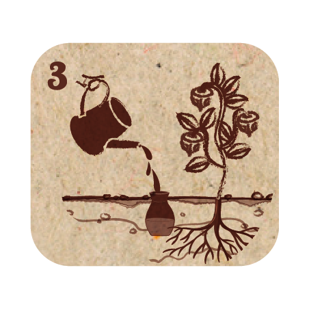 Pot d'arrosage Aquasolo Outdoor Tradi 0.5 L - HOZELOCK