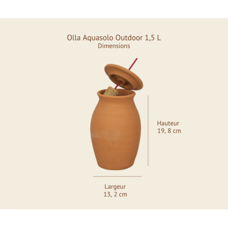 Pot d'arrosage Aquasolo Outdoor Tradi 1.5 L - HOZELOCK