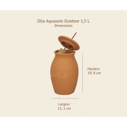 Pot d'arrosage Aquasolo Outdoor Tradi 1.5 L - HOZELOCK