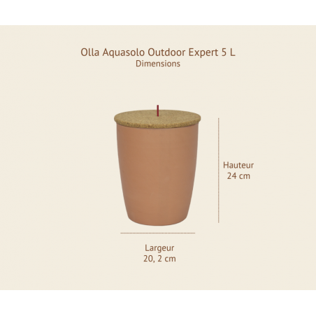 Pot d'arrosage Aquasolo Outdoor Expert 5 L - HOZELOCK