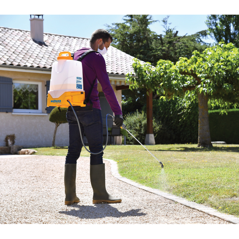 Pulvérisateur Électrique de Jardin avec 3 Buses Réglable, USB