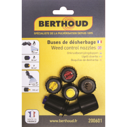 PACK - Pulvérisateur jardin FLORALY 7 OPTIMA - 5L + Cache de désherbage +  Kit de buses désherbage 