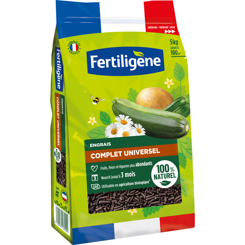 Engrais complet - Sac de 5KG - FERTILIGENE Engrais complet - Sac de 5KG - FERTILIGENE