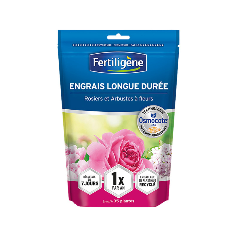 Engrais longue durée rosiers arbustes à fleurs - Doypack de 700G - FERTILIGENE Engrais longue durée rosiers arbustes à fleurs - Doypack de 700G - FERTILIGENE
