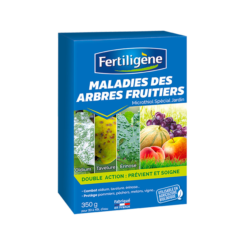 Maladie des fruitiers - Etui de 350G - FERTILIGENE Maladie des fruitiers - Etui de 350G - FERTILIGENE