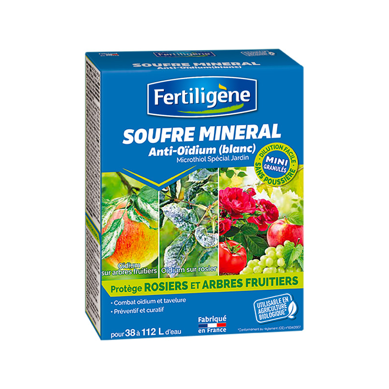 Soufre minéral - Etui de 750G - FERTILIGENE Soufre minéral - Etui de 750G - FERTILIGENE