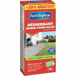 Désherbant jardin cours allées concentrés - Etui de 960ML - FERTILIGENE