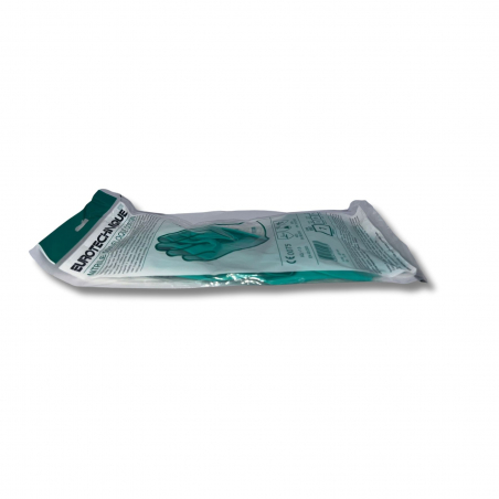 Gants de protection chimique vert en nitrile