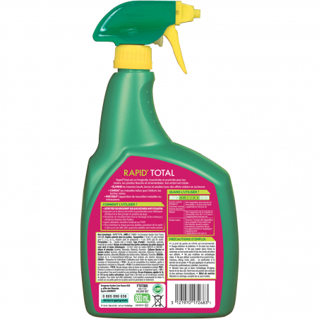 Insectes et maladies prêt à l’emploi - Pulvérisateur de 800ML - FERTILIGENE - Agrément 0100032