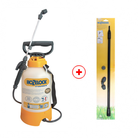 PACK - Pulvérisateur jardin T7 STANDARD + lance télescopique 100 cm - HOZELOCK