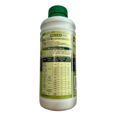 Purin d’orties concentré contre pucerons - Bidon de 1L - NATUREN - Agrément 0100032