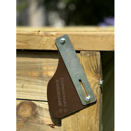 Composteur de jardin en bois 400L classique - GARDIGAME