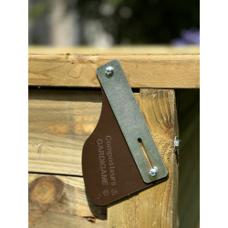 Composteur de jardin en bois 400L classique - GARDIGAME