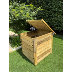 Composteur de jardin en bois 400L classique - GARDIGAME