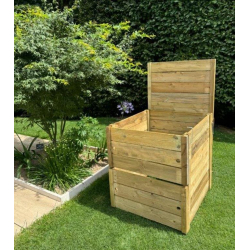 Composteur de jardin en bois 400L classique - GARDIGAME