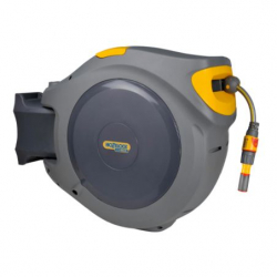 Dévidoir de jardin automatique Auto Reel Flowmax équipé de 30m de tuyau d'arrosage premium - HOZELOCK Dévidoir de jardin automatique Auto Reel Flowmax équipé de 30m de tuyau d'arrosage premium - HOZELOCK
