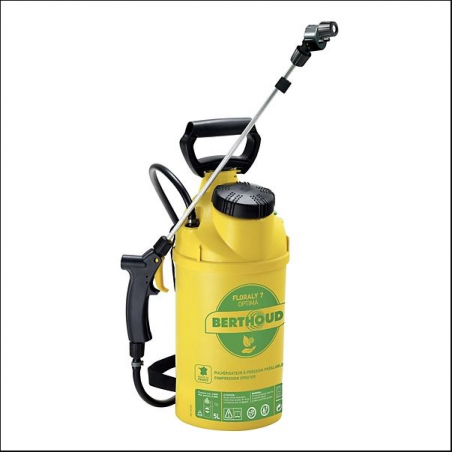 Pulvérisateur Jardin à main à pression préalable FLORALY 7 OPTIMA Soin des végétaux - 5L - BERTHOUD
