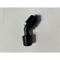 Porte buse coudé + buse pinceau bleu