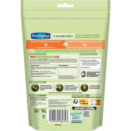 Combineo™ Potager - Pack 700g - Fertiligène - Agrément 0100032