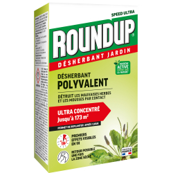 Désherbant jardin polyvalent action 2 en 1 - Bouteille de 400ML - ROUNDUP