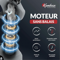 Sécateur électrique diamètre 25mm - KAMIKAZE