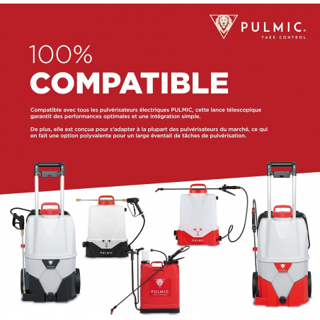 Lance télescopique 5m - PULMIC