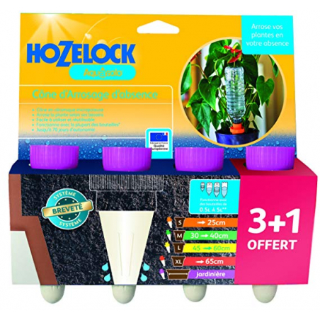 PACK 4 cônes Aquasolo Spécial Jardinières - HOZELOCK