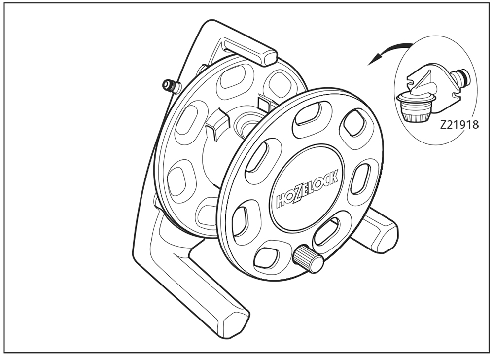 Pièces enrouleur 30m Hose Reel (ref. 2410-2412)