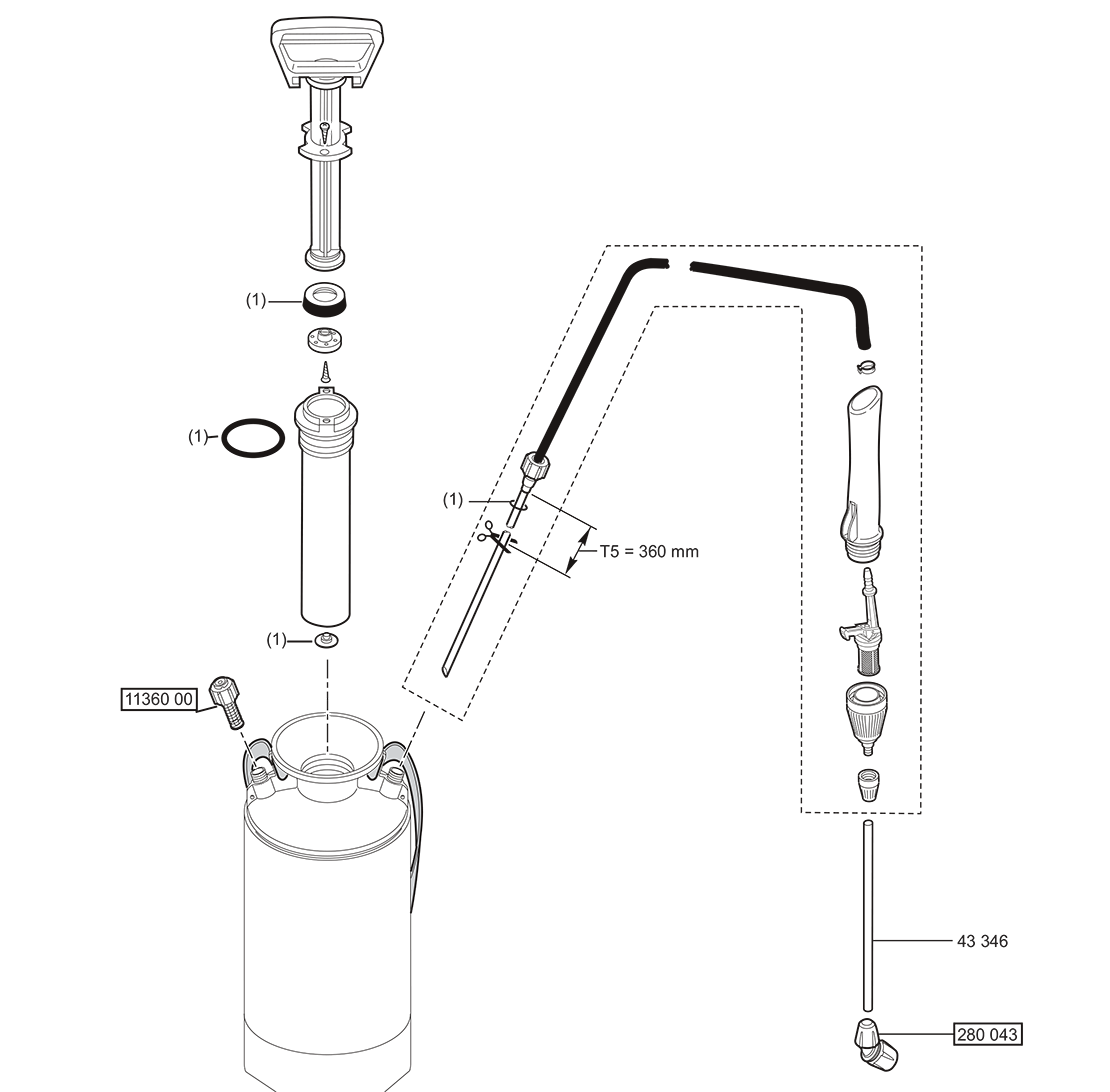 Pièces T5 (Ref. 12445)