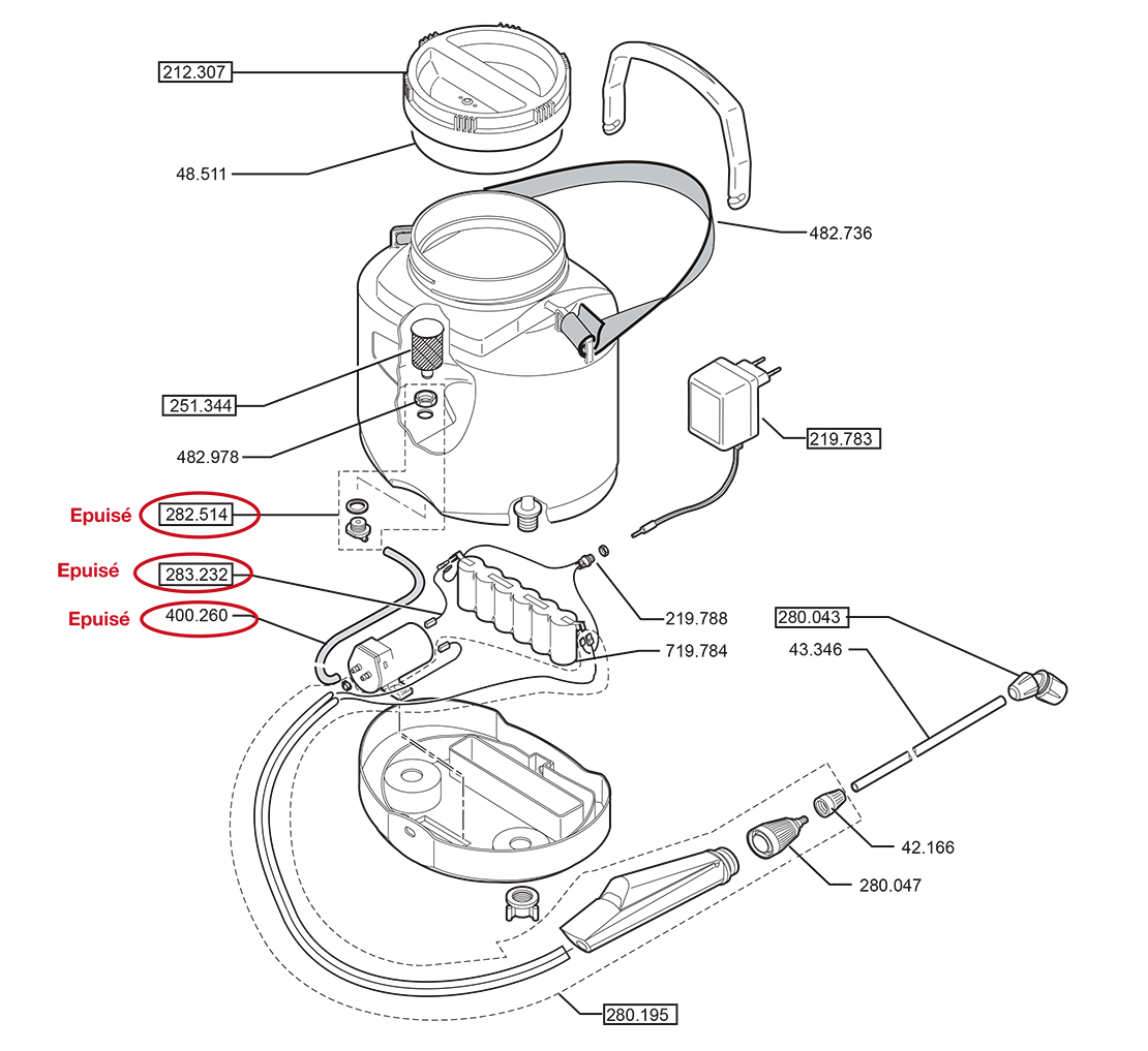Pièces LIBERTIS 3.5L (Ref. 12447)