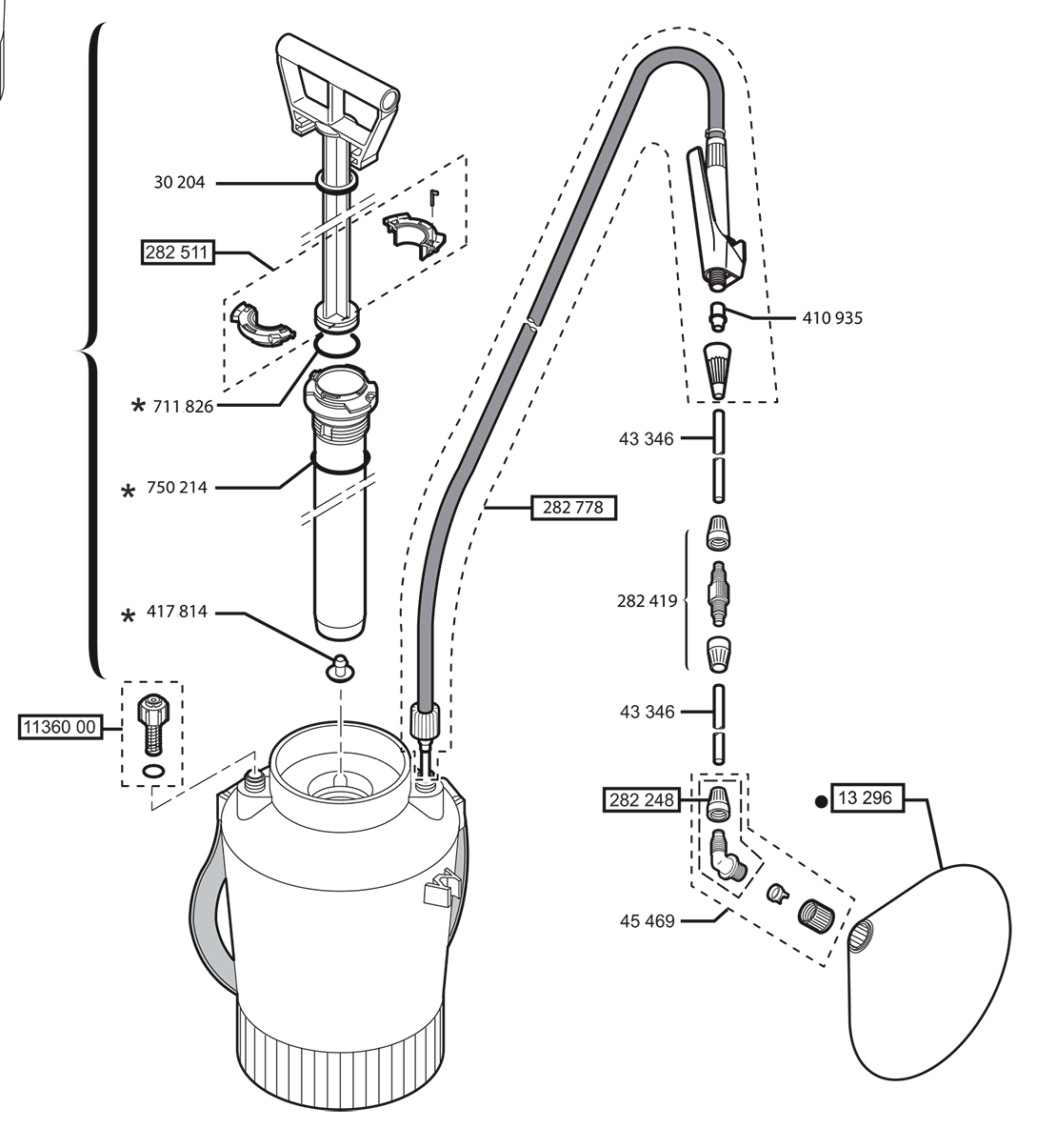 Pièces DUO KIT T 350 (Ref. 12417)