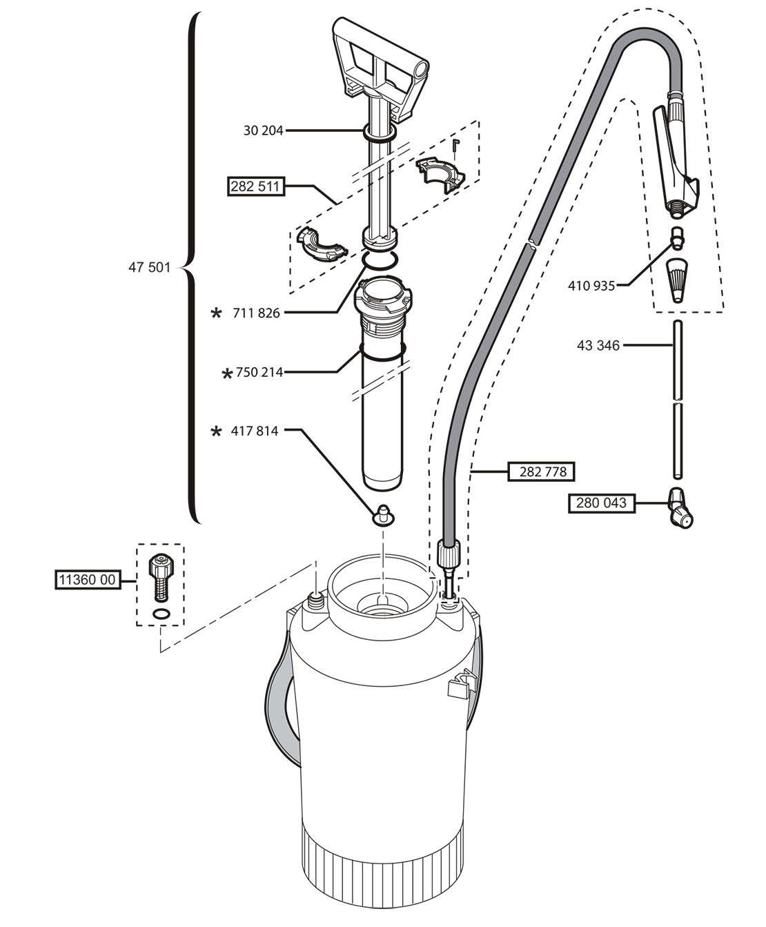 Pièces DUO KIT T 500 (Ref. 12417)