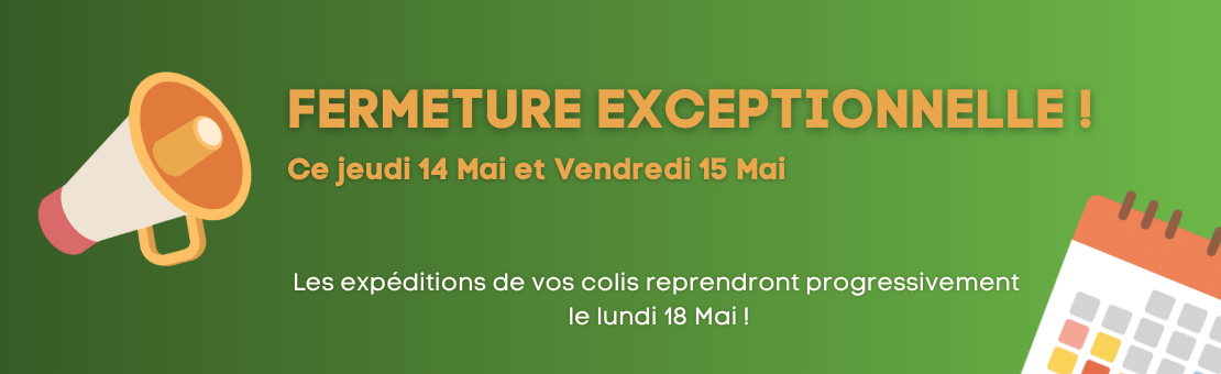 Fermeture exceptionnelle